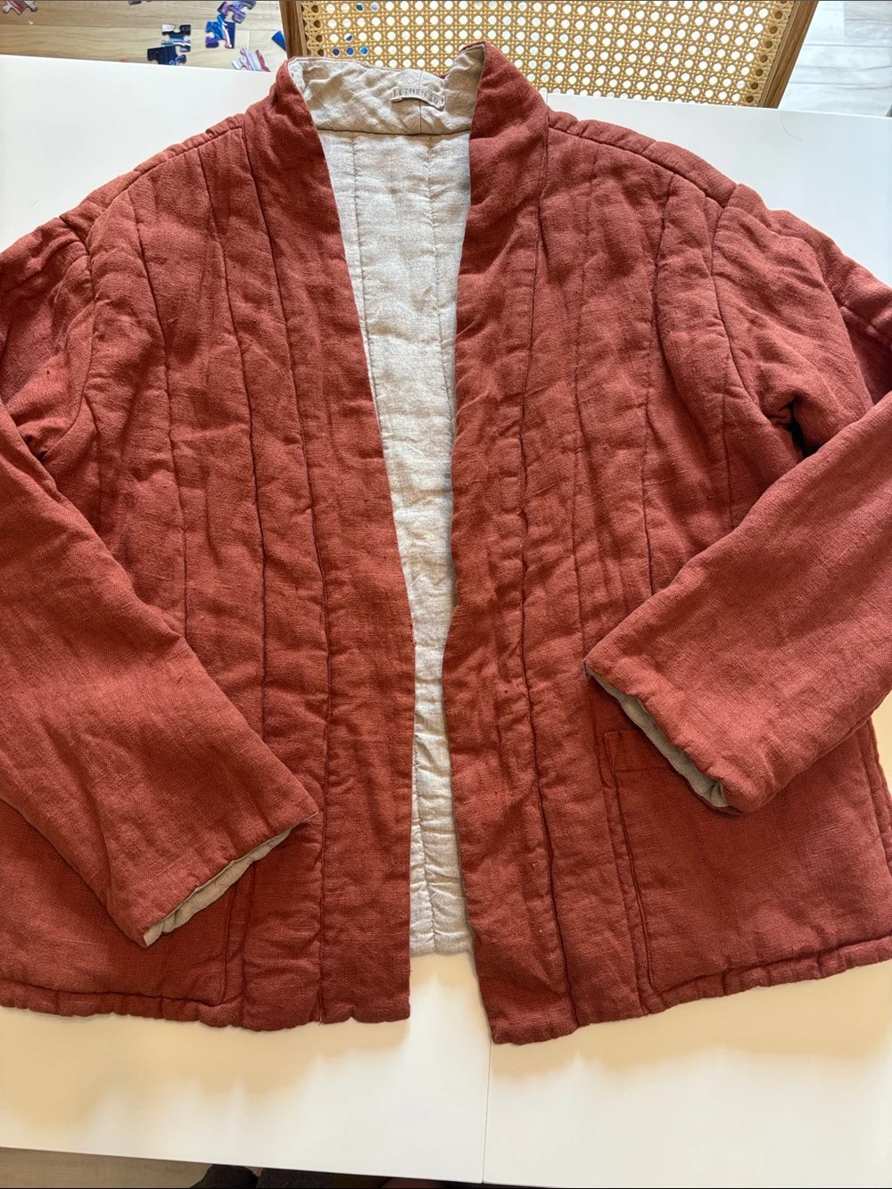 Linen ID Jacket - Picture 1 of 3